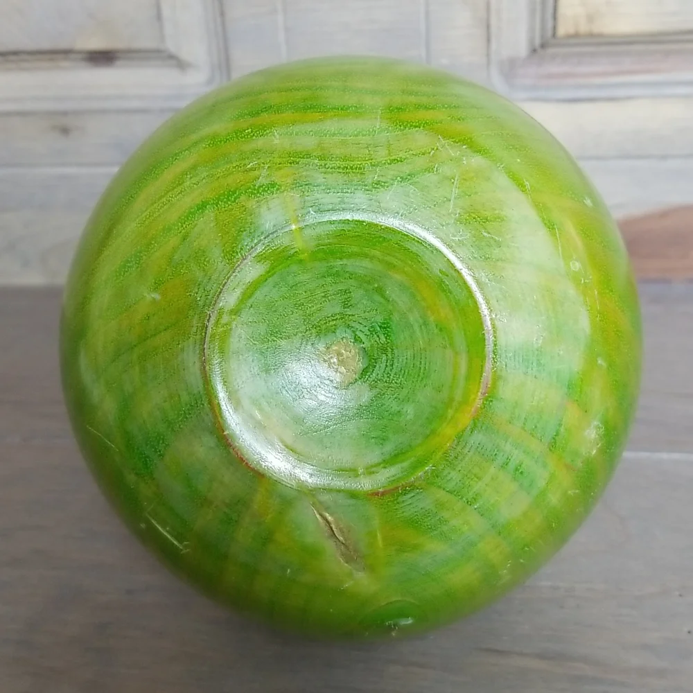 Wood Pear Decor